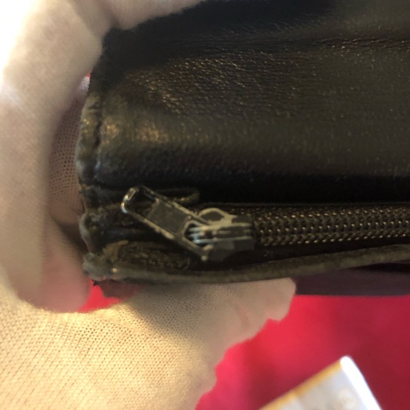 CHANEL Bifold Long Wallet Black 99’ New Travel-Line Coco Mark Nylon Leather COA - Picture 16 of 16